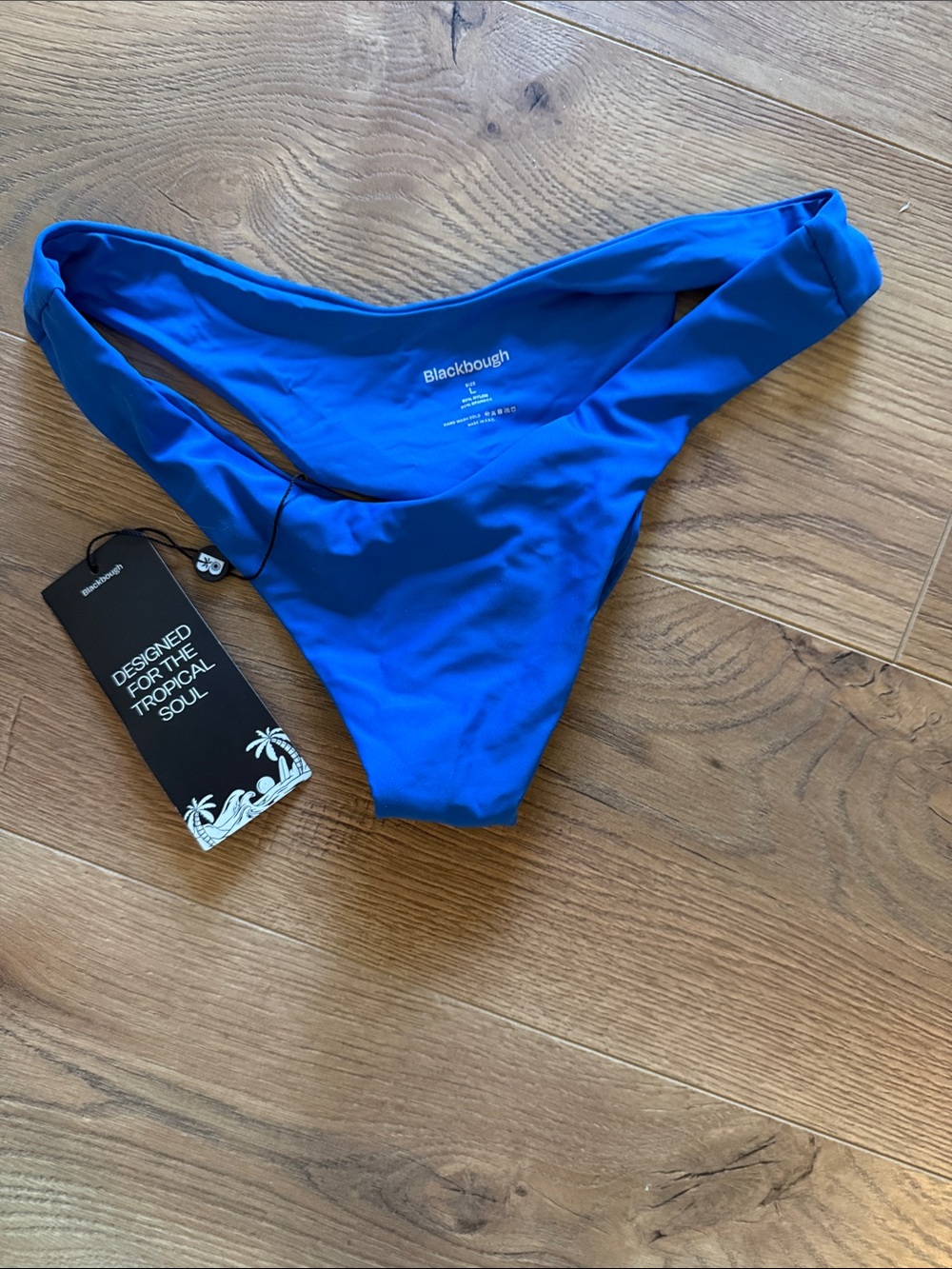 Blackbough Bright Blue High-Cut Bikini Bottom